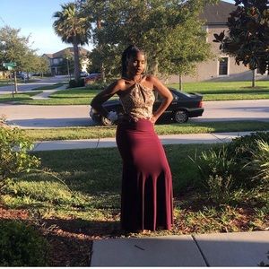 Prom, navy ball, special occasion dress